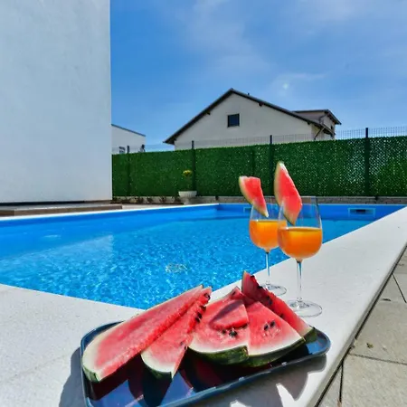 Crowonder Adriana - With Heated Swimming Pool, Jacuzzi And Sauna Villa
