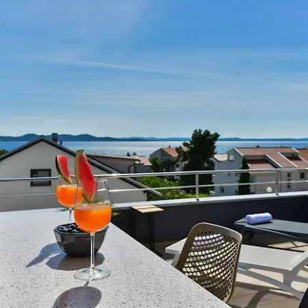 Crowonder Adriana - With Heated Swimming Pool, Jacuzzi And Sauna Villa Zadar