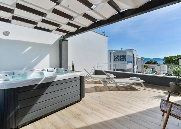 Crowonder Adriana - With Heated Swimming Pool, Jacuzzi And Sauna Villa Zara